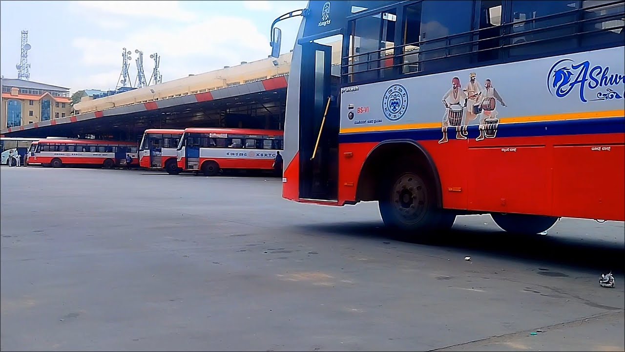 Bangalore KSRTC bus station 