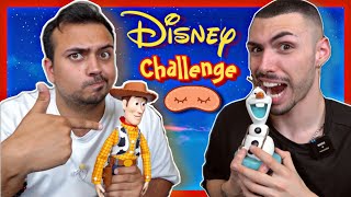 Disney Challenge με τα μάτια κλειστά feat. @NeverLander | Tsede The Real