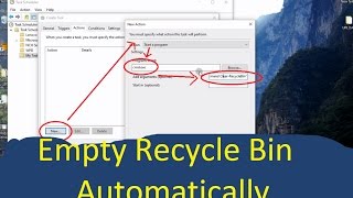 Empty The Recycle Bin Automatically on Windows 10 !! screenshot 5