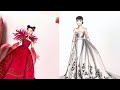 Year of the dragon 🐉🧧and Audrey Hepburn's iconic Givenchy gown from "Sabrina"