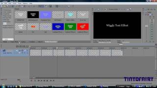 Sony Vegas Tutorial || Effect #26 || Wiggly TEXT Effect