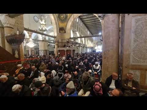 08 خطبة الجمعة للشيخ محمد سليم من المسجد الأقصى الجمعة 4 شعبان 8 1447 23 كانون2 1 2026م 