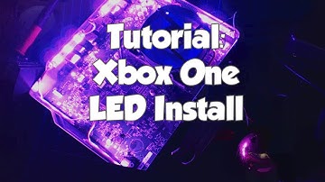 Tutorial: How To Easily Install LEDs Into Your Xbox One Console