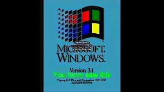 Windows 3.1 Effects 4 Slow 2X