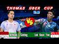 Impossible 🔴 Anthony Sinisuka Ginting (INA) vs (SGP) Loh Kean Yew Badminton Mens Singles