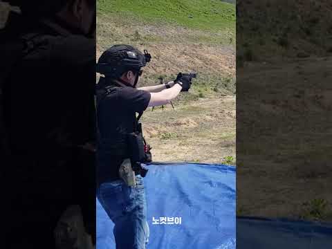 국방부 출입기자가 직접 쏴 본 국산 총기 [다산기공 <strong>DSP9A</strong> 9mm 권총]