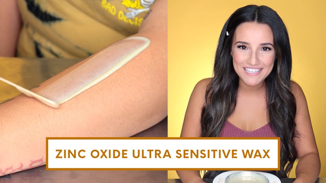 Arm Waxing ft. Zinc Oxide Ultra Sensitive Wax YouTube