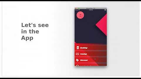 MAF App Builder: Editor overview, left Menu Part 2