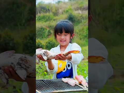 Chhoti Ne To Aaj Kitni Badi Machli Pakdi 😋✨