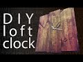 Как сделать настенные часы своими руками 🔥 clock in loft style