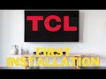 How to Install TCL Google Smart TV Tutorial