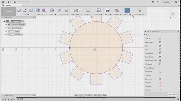 Fusion 360 Circle and Rectangle Pattern Tools