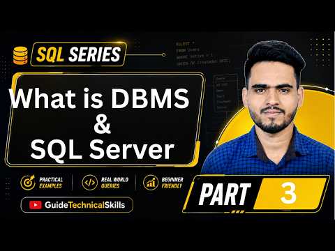 Capa de What is DBMS and SQL Server?