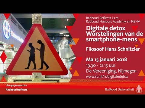 Digitale Detox | Lezing en gesprek met filosoof Hans Schnitzler