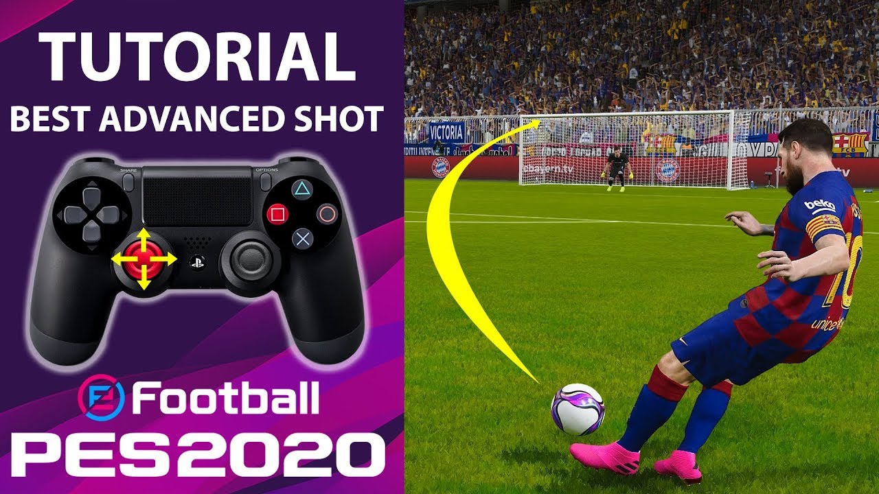 Cara Tendangan Spektakuler Di Pes 2020 Advanced Shot Youtube