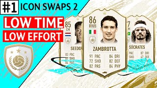 BEST ICON SWAPS 2 PLAYERS FOR LOW TIME AND EFFORT | FIFA 20 ICON SWAPS 2 REVIEW #1