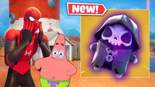 NEW Rare Cube Sprites Hunting in Fortnite + Patrick Sidekick Gameplay LIVE!