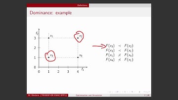 Optimization and simulation. Multi-objective optimization - part 1