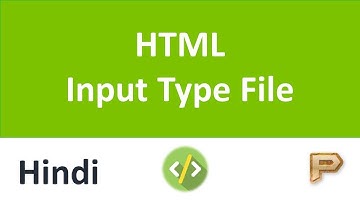 HTML Input Type File-Hindi