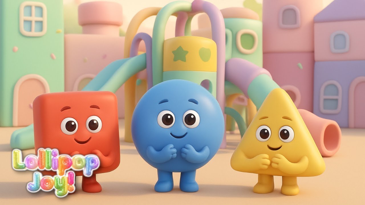Shake Your Shapes | Shapes Song for Kids | Learn Shapes for Preschool | Lollipop Joy