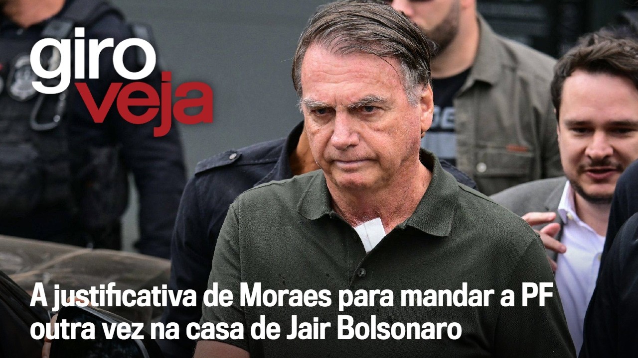 A justificativa de Moraes para mandar a PF outra vez na casa de Jair Bolsonaro