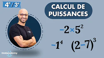 Comment calculer les puissances en math ?