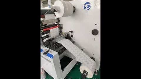 High Speed automatic Intermittent paper label rotary die cutting machine