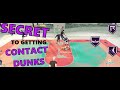 |NBA2K21| THE SECRET TO GETTING CONTACT DUNKS!