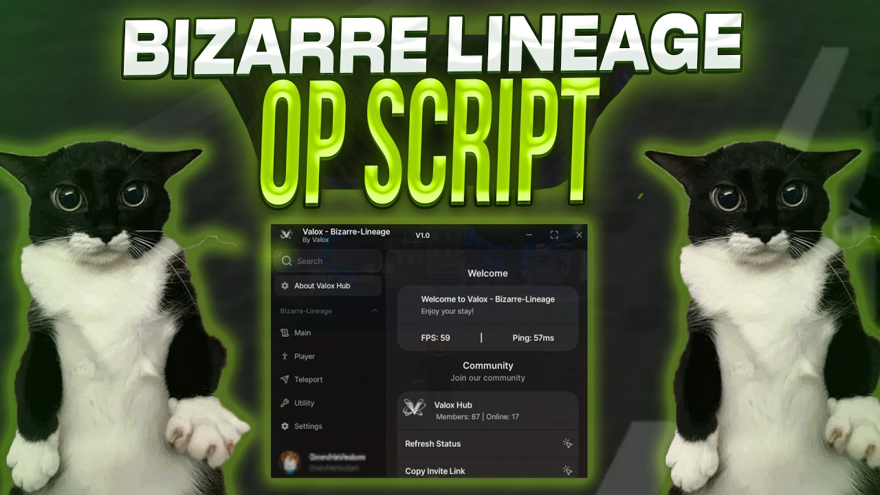 NO KEY Bizarre Lineage script - (Valox Hub) - YouTube