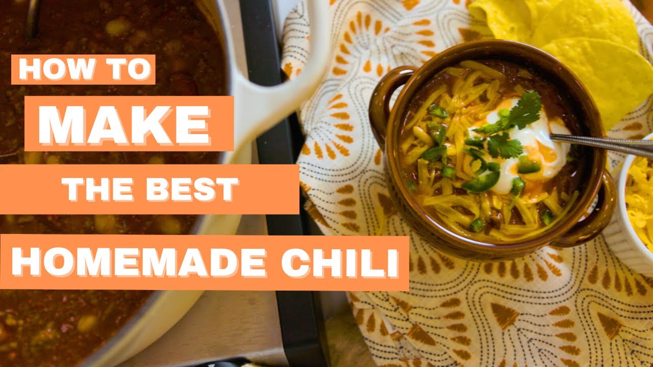 How To Make The BEST Homemade Chili | Bloody Mary Chili - YouTube