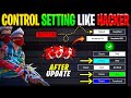 All new  settings  of free fire  free fire control setting full details 2024  ff pro setting