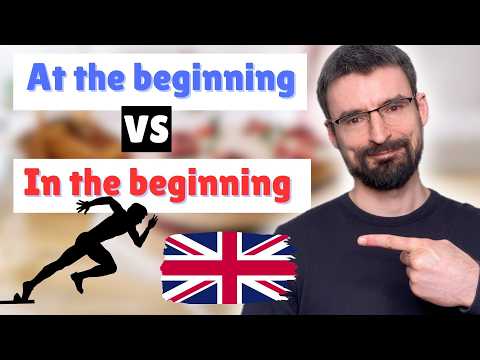 At the Beginning vs In the Beginning: What's the Difference?