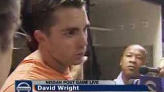 SNY.tv - Post Game: David Wright 06-23-2008