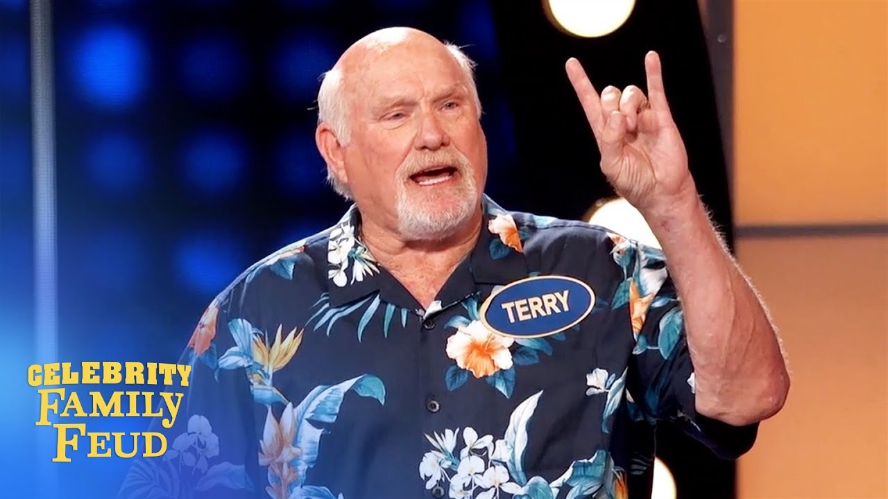 Will Terry Bradshaw psych himself out? Celebrity Family Feud YouTube