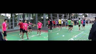 20120215 5E vs 5D (1/2) Dodgeball 2nd round