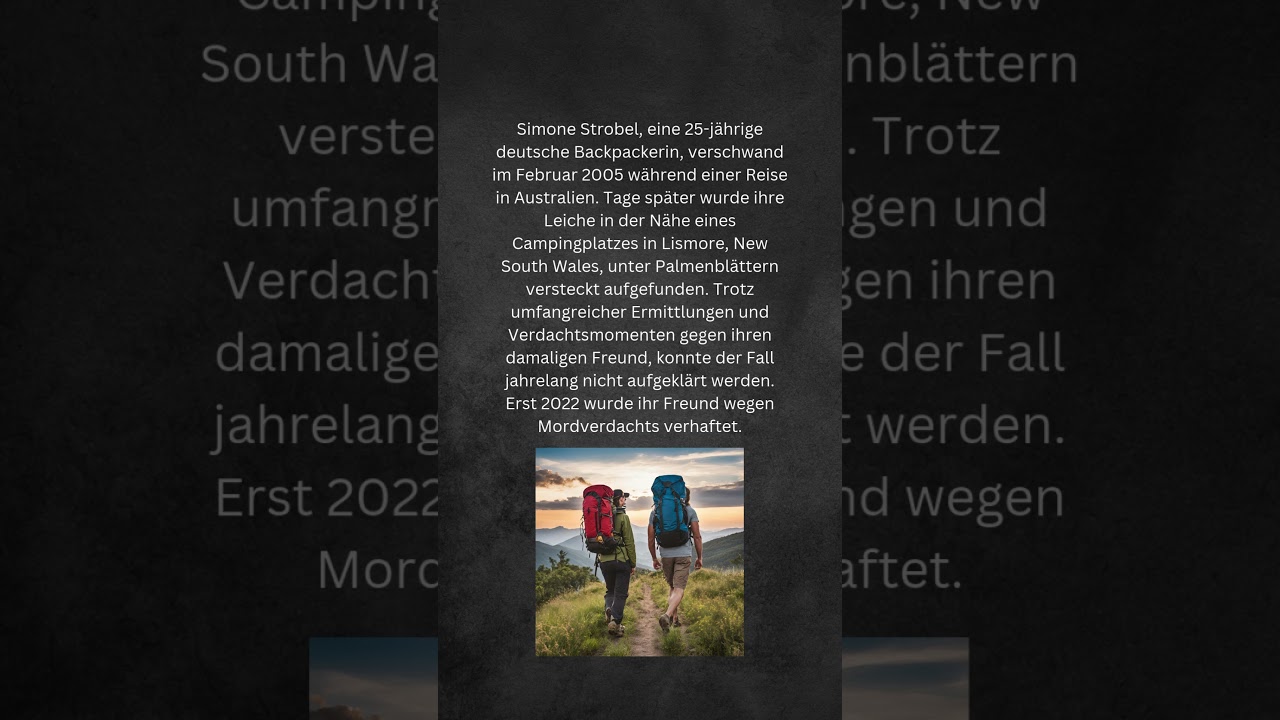 Simone Strobel: Der rätselhafte Tod der deutschen Backpackerin in Australien