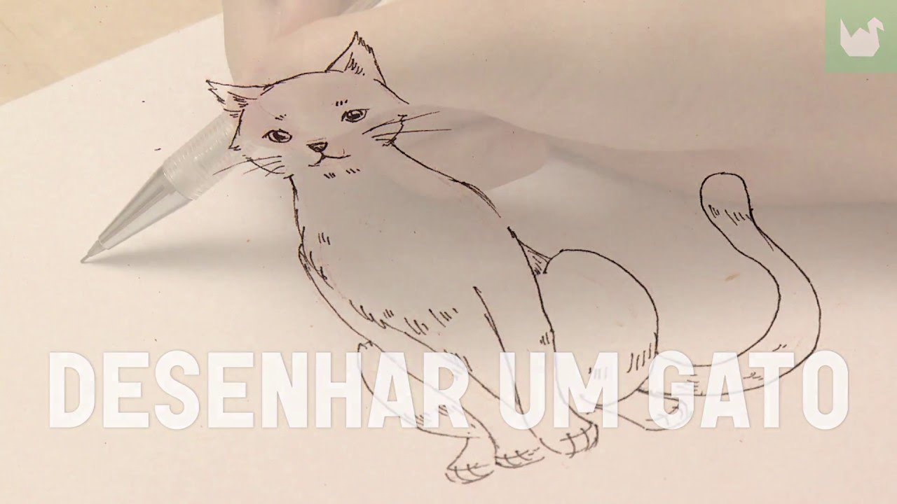 Qualquer pessoa pode desenhar gatos: Tutorial de desenho passo-a