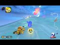 Mario Kart World - Ruta Cielos Helados a DK Alpino