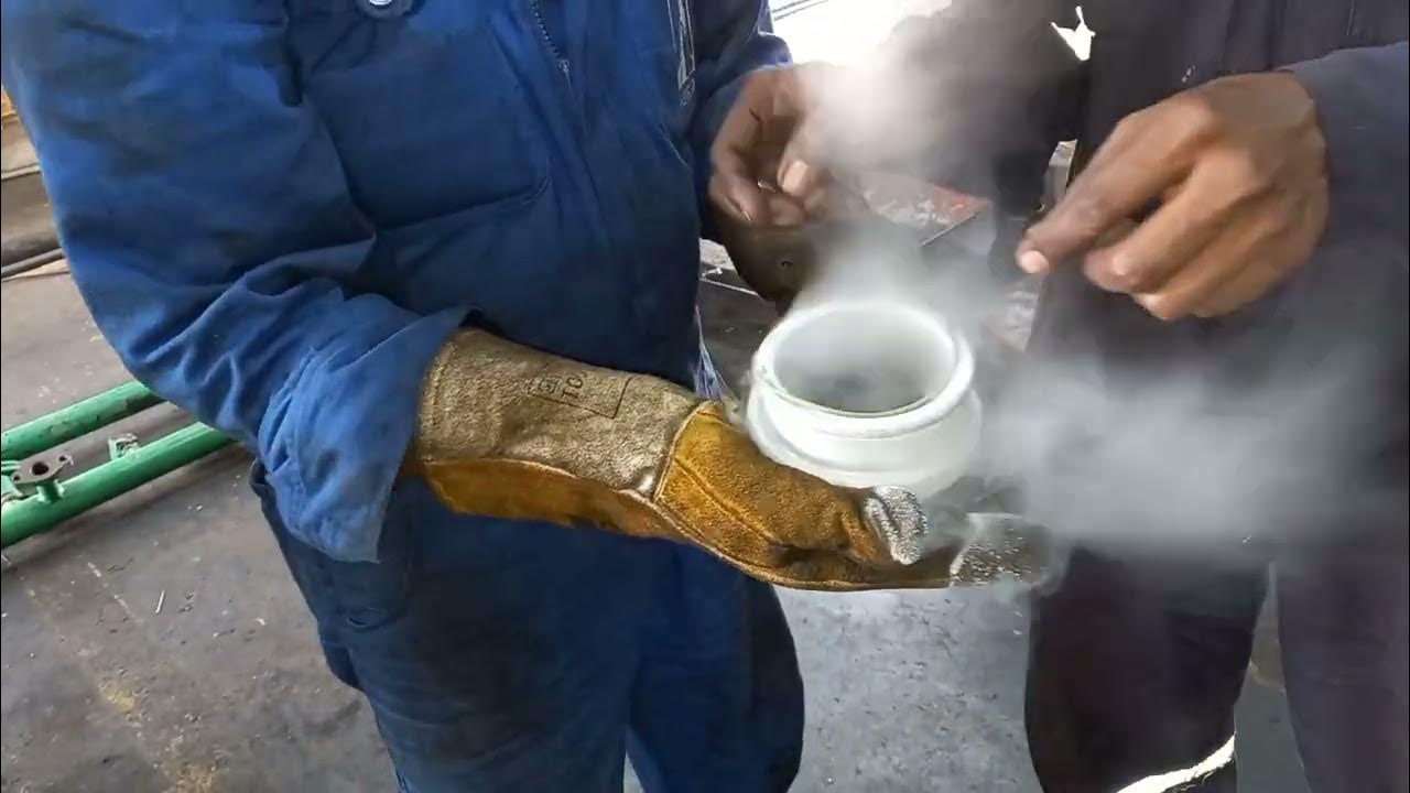 Cylinder Head Valve seat replacement using Liquid nitrogen YouTube