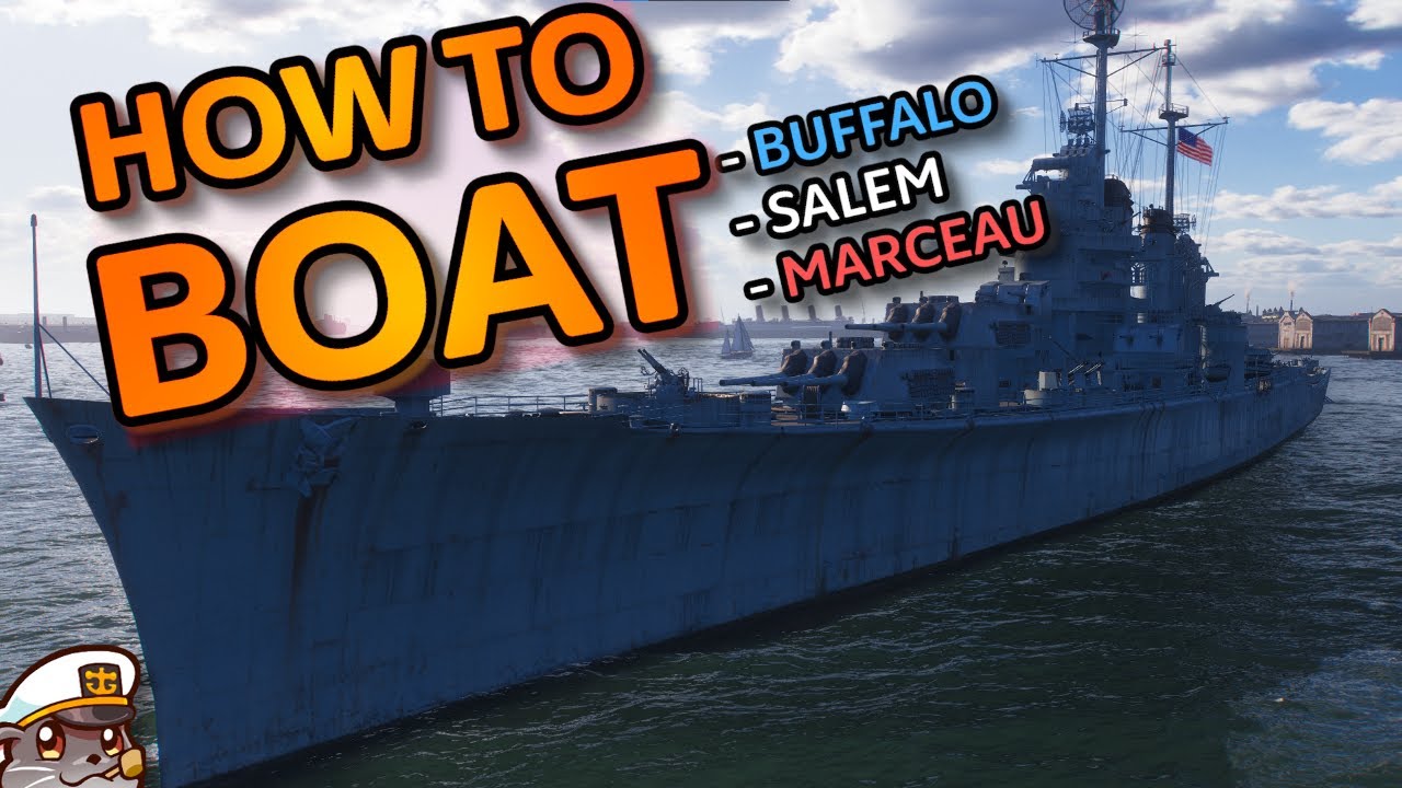 How to BOAT #2 | World of Warships | Buffalo - Salem - Marceau |