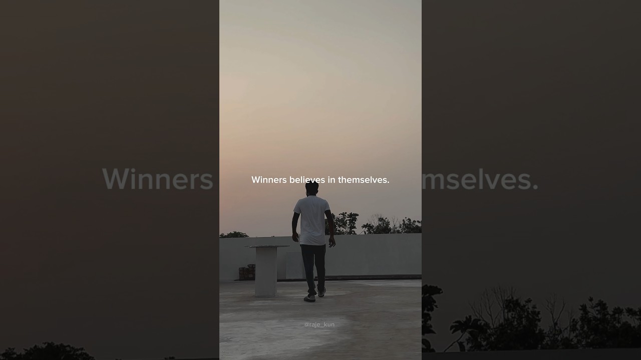 Loser believes in luck 