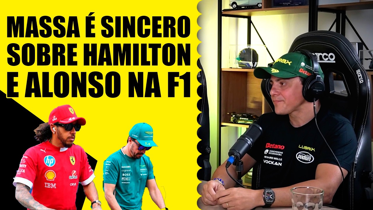 MASSA responde sobre HAMILTON em 2026 e zoa Stroll ao analisar ALONSO