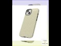 Tough Premium Soft Yellow Stripes Phone Case Gift for Her - For Apple iPhone 16 Pro Max 16e iPhon...