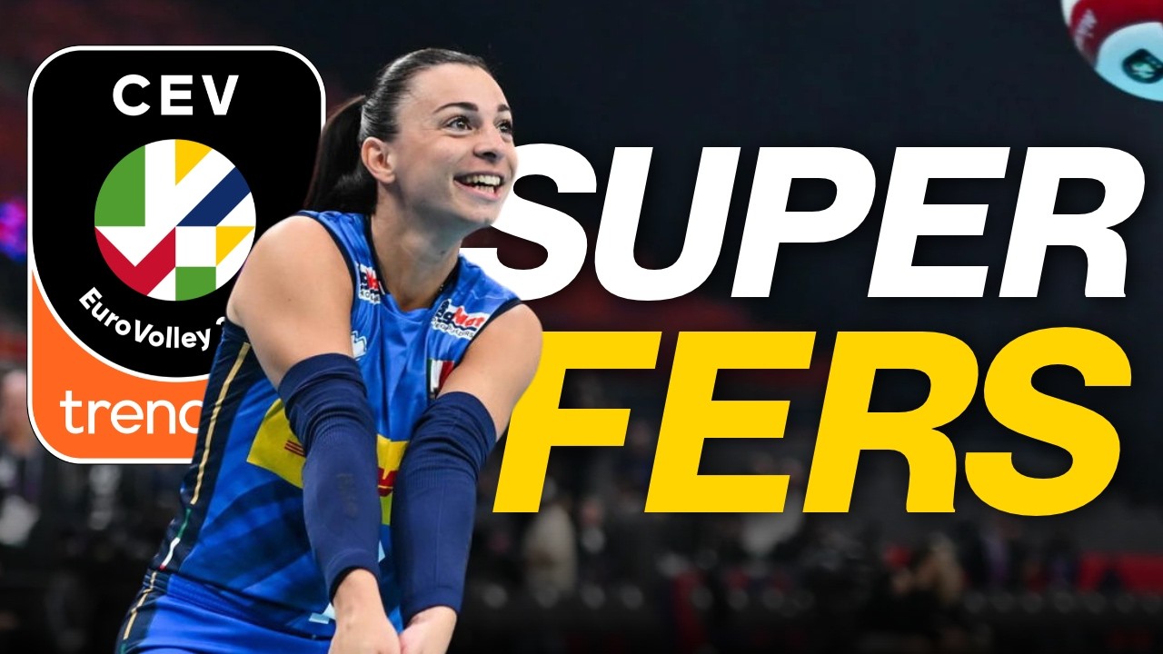 FERSINO DA URLO (Italia 3-0 Svezia/Eurovolley Women 2026)