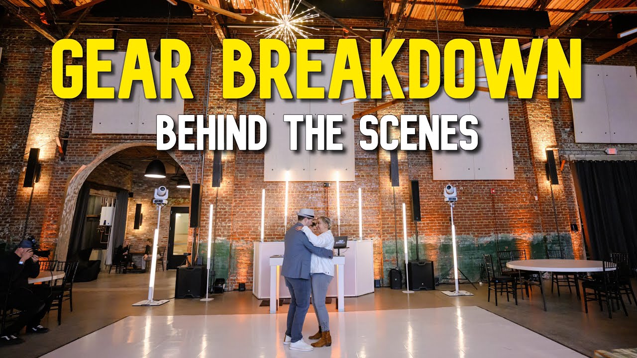 Behind the Scenes - My Wedding GEAR Breakdown (Q&A)