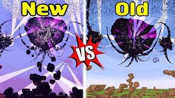 Wither Storm Updated. Old Version VS New Version Cracker