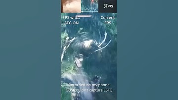 Lossless Scaling is awesome!!  #gaming #losslessscaling #amd #nvidia #fsr3 #dlss