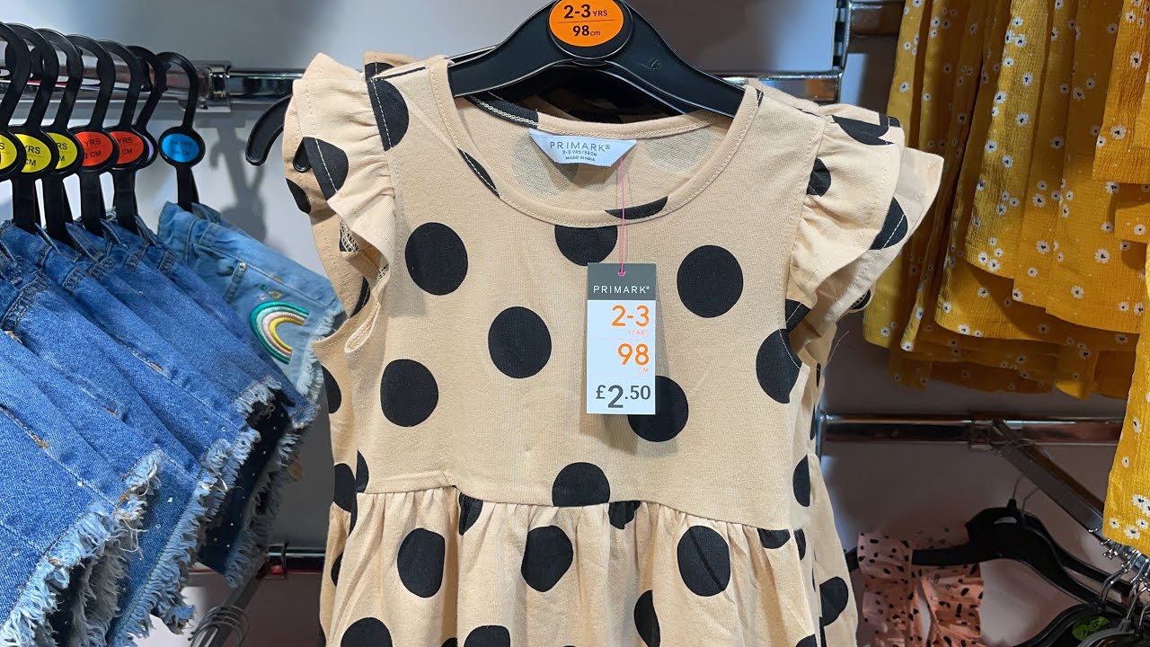 PRIMARK GIRLS CLOTHES 1½ TO 8 YEARS NEW COLLECITON Plus new lower price