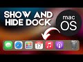 How to Automatically Hide and Show the Dock bar on Mac