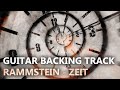 Guitar backing track  rammstein  zeit